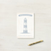  vuurtoren Poster 1 Post-it® Notes (Op bureau)