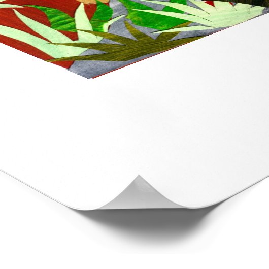 'vuurtoren' Poster of druk (Hoek)