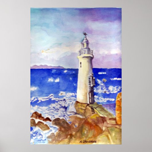 VUURTOREN - POSTERS & CANVASSEN - H DAVIDSOHN (Voorkant)