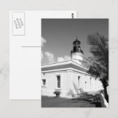 vuurtoren, Puerto Rico Briefkaart (Voorkant / Achterkant)