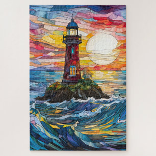 vuurtoren Puzzle Legpuzzel
