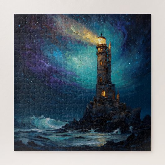 vuurtoren Puzzle Legpuzzel (Verticaal)