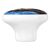 vuurtoren R - Knob Keramische Knop (Zijkant)