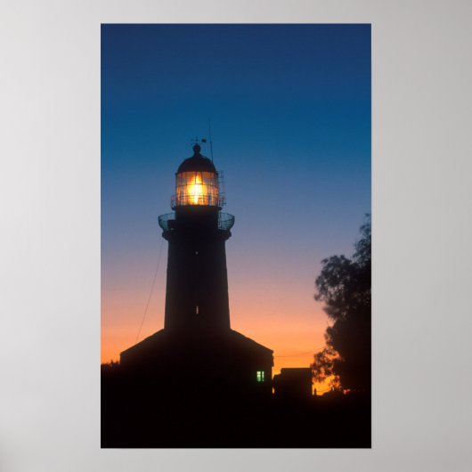 Vuurtoren, Robbeneiland, Kaapstad 2 Poster (Voorkant)