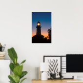 Vuurtoren, Robbeneiland, Kaapstad 2 Poster (Thuiskantoor)