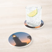 Vuurtoren, Robbeneiland, Kaapstad 2 Zandsteen Onderzetter (Zijkant)