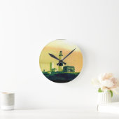 vuurtoren ronde klok (Huis)