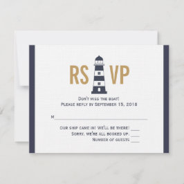 vuurtoren RSVP kaartje
