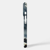 Vuurtoren 's nachts in stormachtig zee cover (Achterkant / Links)