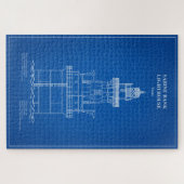 Vuurtoren Sabine Bank - Texas - AD Legpuzzel (Horizontaal)