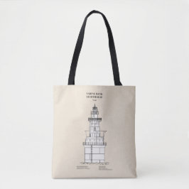 Vuurtoren Sabine Bank - Texas - SBD Tote Bag