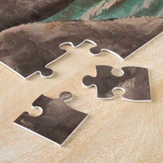 vuurtoren Sail Jigzaag Puzzle door Karla Gerard Legpuzzel (Zijkant)