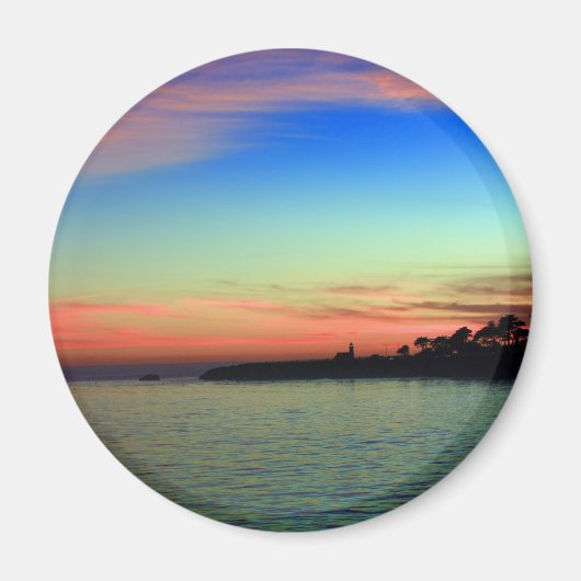 vuurtoren, Santa Cruz, CA Magneet (Voorkant)