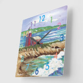 vuurtoren - Santa Cruz Vierkante Klok (Hoek)