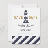 vuurtoren save the date (Voorkant)