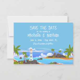 Vuurtoren Save the Date Aankondiging