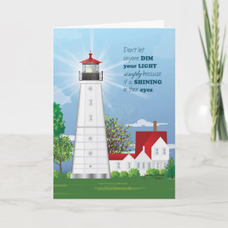 Vuurtoren Schijn Je Licht Kaart