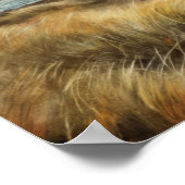 Vuurtoren Seashore Coastal Waterverf Painting Poster (Hoek)