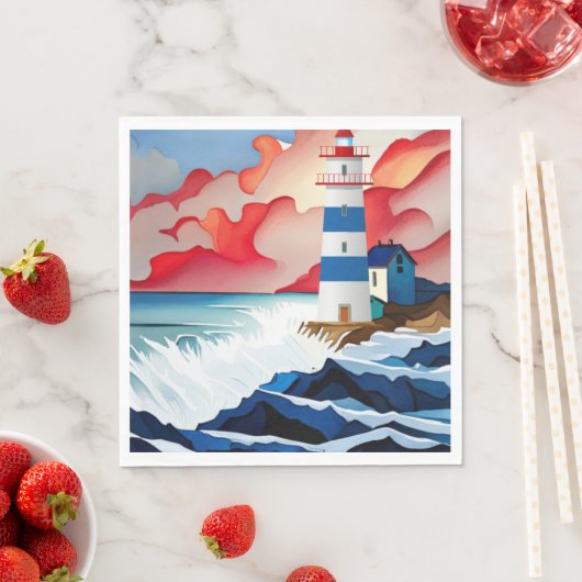 vuurtoren servet (Insitu)