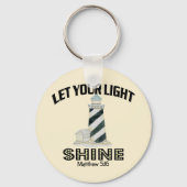 vuurtoren sleutelhanger (Voorkant)