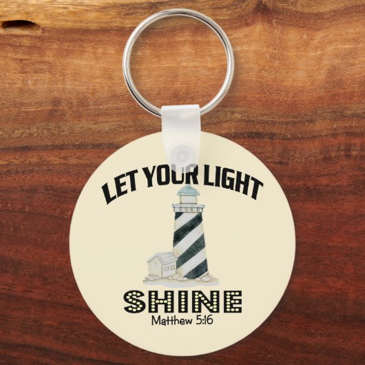 vuurtoren sleutelhanger (Voorkant)