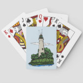 vuurtoren speelkaarten (Achterkant)