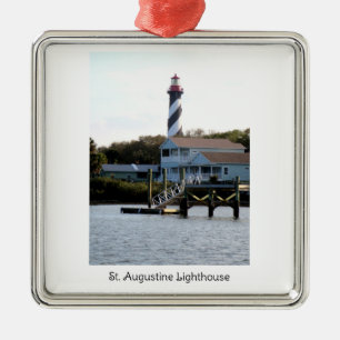 vuurtoren St. Augustine Metalen Ornament