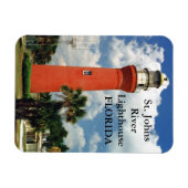 Vuurtoren St. Johns River, Florida Magnet Magneet (Horizontaal)