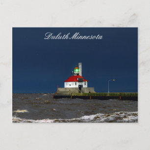 Vuurtoren Storm Briefkaart