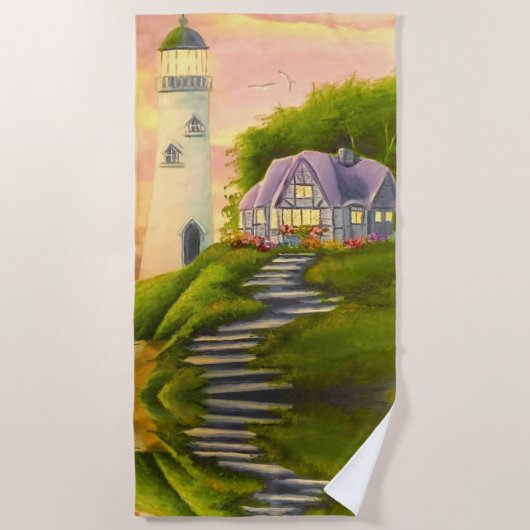 Vuurtoren Strandlaken (Voorkant)