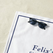 Vuurtoren  strandlaken (In situ)