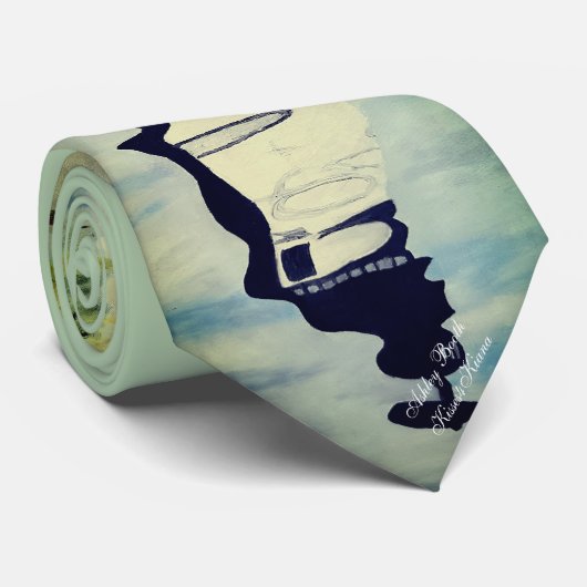 vuurtoren stropdas (Opgerold)