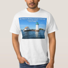 Vuurtoren Sunken Rock, New York T-shirt