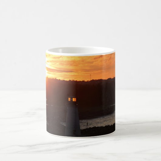Vuurtoren, Sunrise, Halifax Harbour, foto Koffiemok (Center)