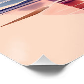 Vuurtoren Sunset Walk Coastal Scene Perfect Poster (Hoek)