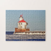 Vuurtoren Superior Wisconsin Legpuzzel (Horizontaal)