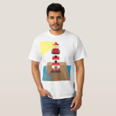 Vuurtoren T-shirt (Voorkant volledig)
