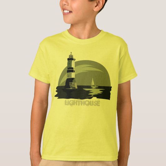 vuurtoren t-shirt (Voorkant)