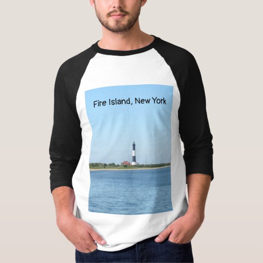 Vuurtoren T-shirt van Fire Island (Voorkant)