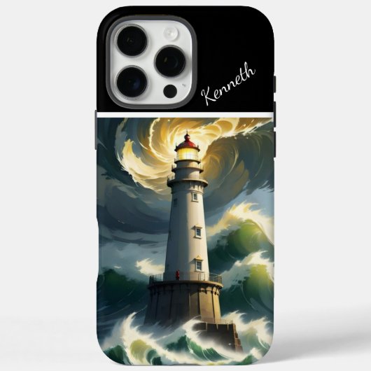 Vuurtoren te midden van het Storm Case-Mate iPhone Case (Achterkant)