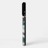 Vuurtoren te midden van het Storm iPhone Hoesje (Linkerkant)