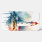 : vuurtoren telefoonhoesje, kust kunst telefoonhoe Case-Mate iPhone case (Achterkant (horizontaal))