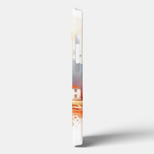 : vuurtoren telefoonhoesje, kust kunst telefoonhoe Case-Mate iPhone case (Achterkant / Links)