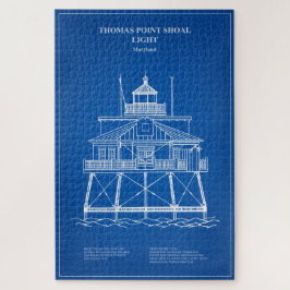 Vuurtoren Thomas Point Shoal - Maryland - AD Legpuzzel