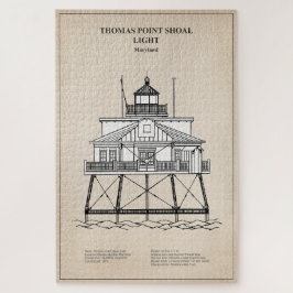 Vuurtoren Thomas Point Shoal - Maryland - SBD Legpuzzel