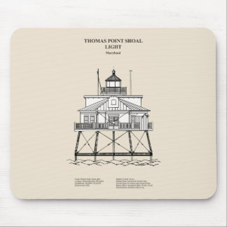 Vuurtoren Thomas Point Shoal - Maryland - SBD Muismat