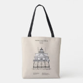 Vuurtoren Thomas Point Shoal - Maryland - SBD Tote Bag (Achterkant)