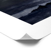 vuurtoren tijdens het Storm Poster (Hoek)