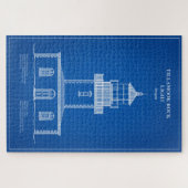 Vuurtoren Tillamook Rock - Oregon - AD Legpuzzel (Horizontaal)