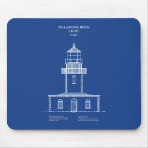 Vuurtoren Tillamook Rock - Oregon - AD Muismat